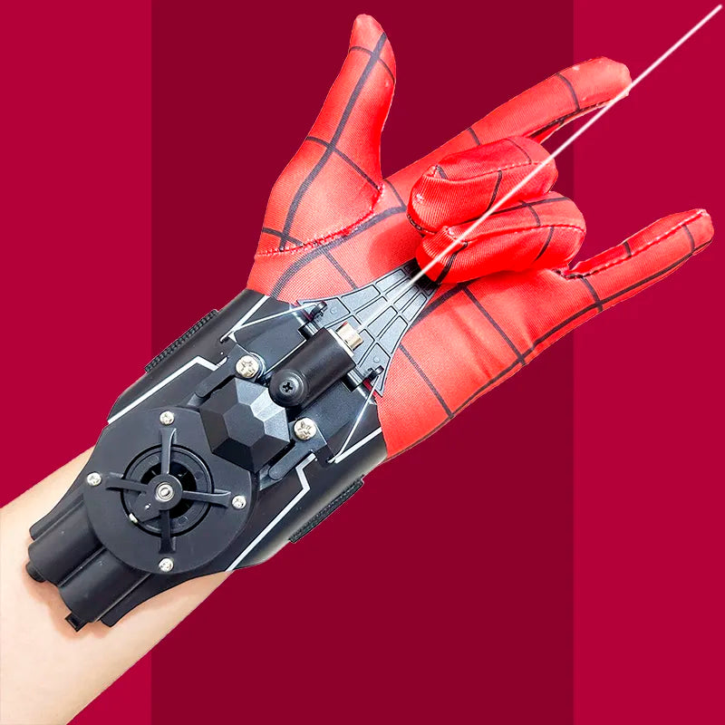 Wrist Launcher Shooters Peter Parker Cosplay Props Shooting Device Toys for Children Giftsspider Silk Launche Toy Web Shooters
